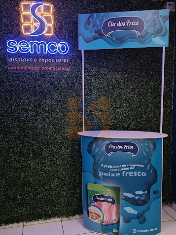 balcao de degustacao semco displays comunicacao visual sao paulo