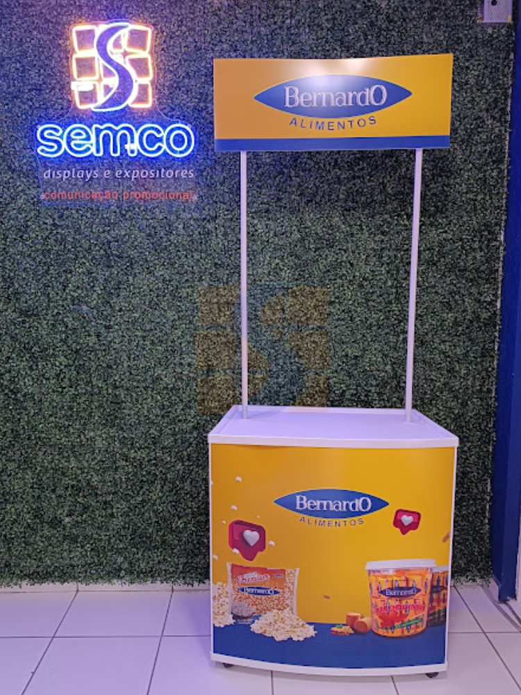 balcao desmontavel para eventos semco displays comunicacao visual sao paulo