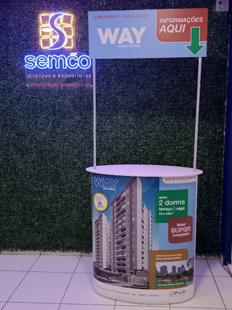 balcao desmontavel para eventos 3 semco displays sao paulo