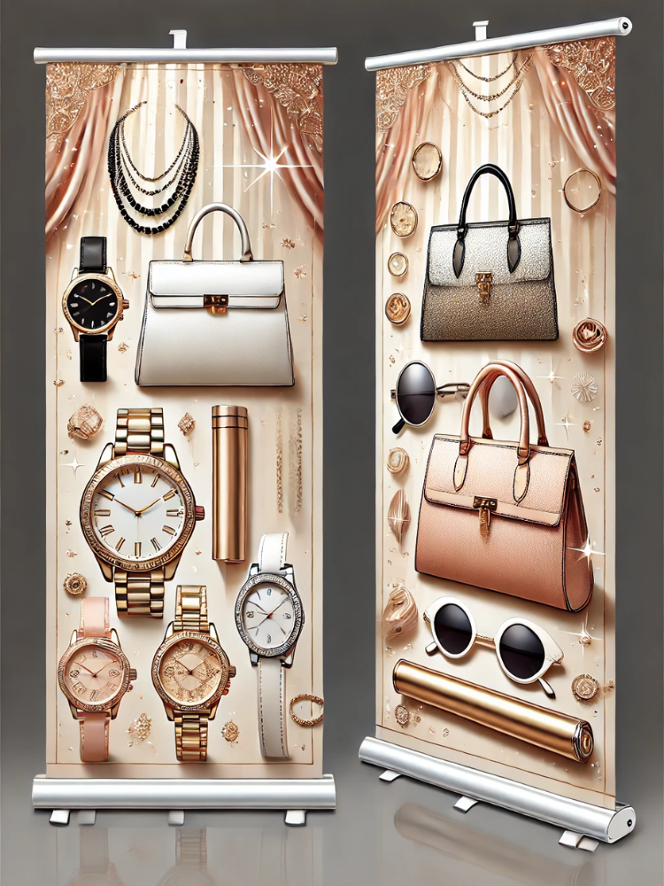 banner para loja de acessorios semco displays comunicacao visual sao paulo