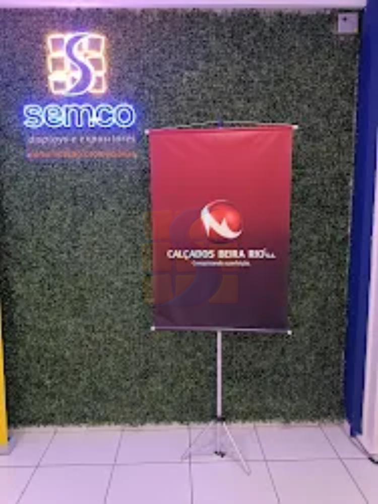 base para banner 2 semco displays sao paulo