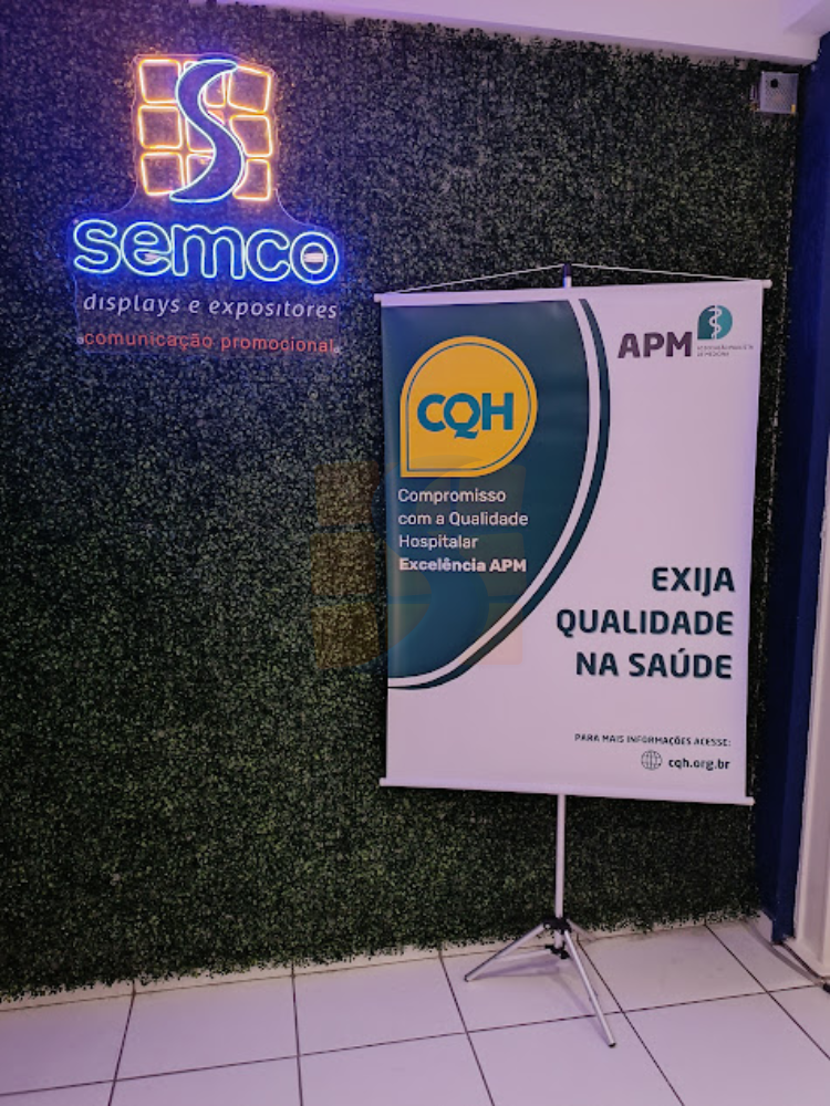 bastao para banner 3 semco displays sao paulo