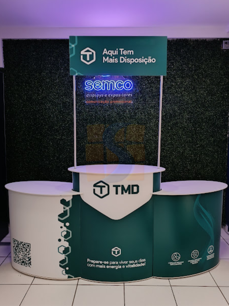 stand para divulgacao 4 semco displays sao paulo