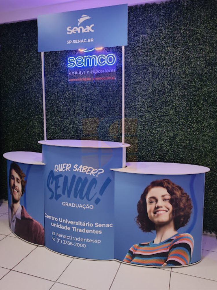 stand para divulgacao 2 semco displays sao paulo