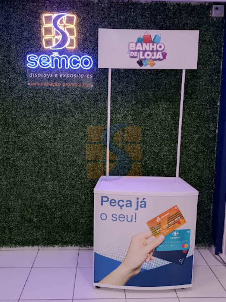stand promocional semco displays comunicacao visual sao paulo