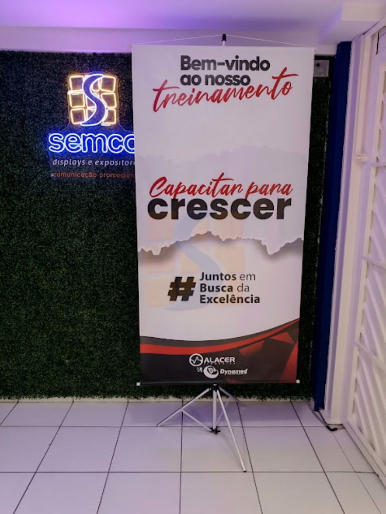 suporte para banner de ferro 3 semco displays sao paulo