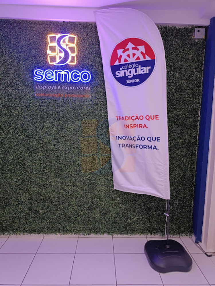 wind flag banner para propaganda 2 semco displays sao paulo
