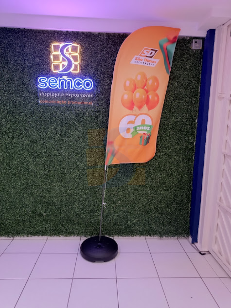 wind flag banner para propaganda 3 semco displays sao paulo