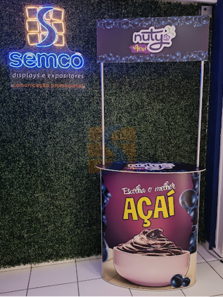 balcao degustacao desmontavel 3 semco displays sao paulo