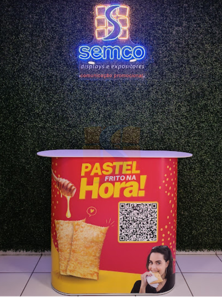 balcao degustacao desmontavel 4 semco displays sao paulo