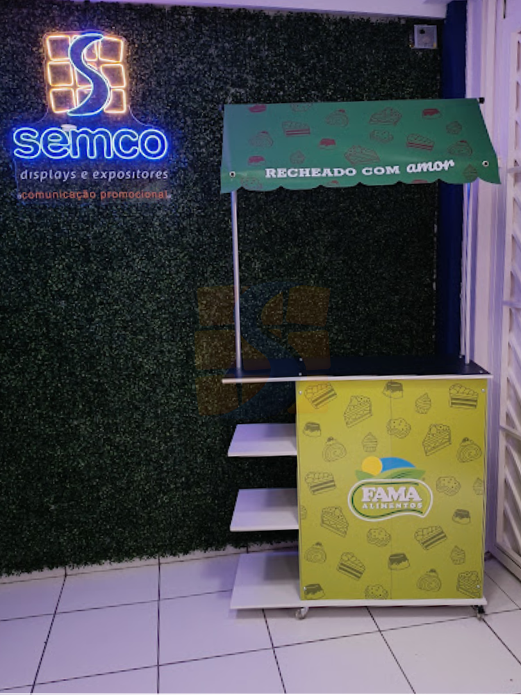 balcao degustacao desmontavel 5 semco displays sao paulo