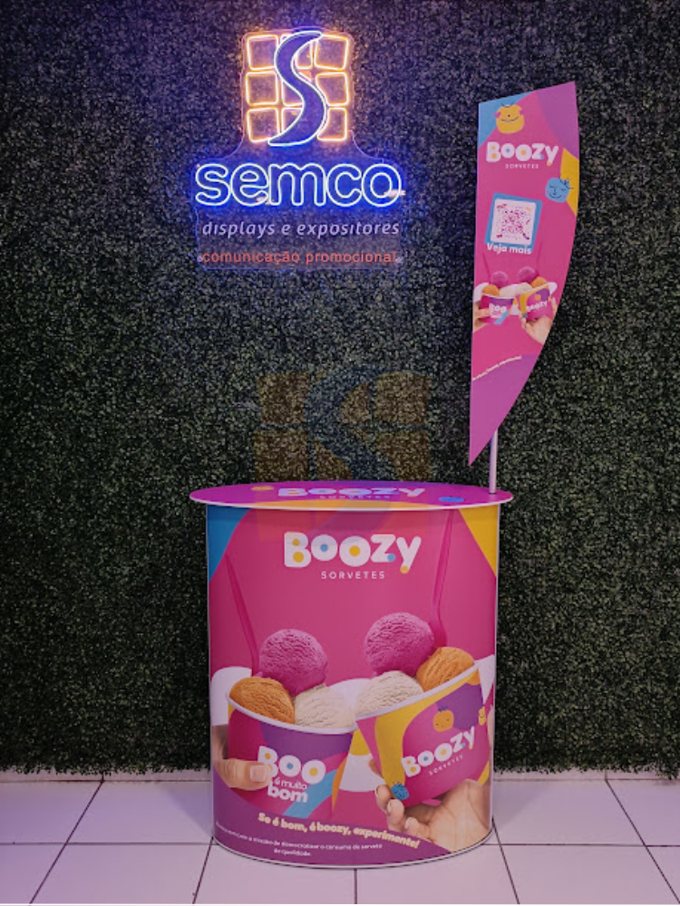 balcao degustacao desmontavel 6 semco displays sao paulo