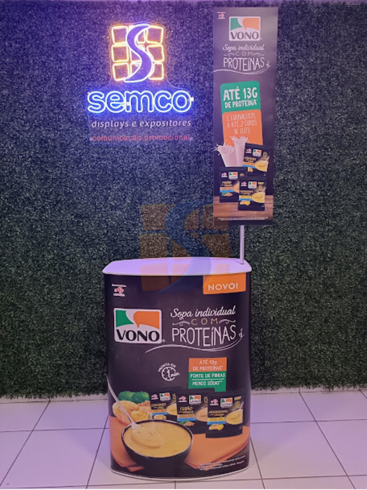 balcao degustacao desmontavel 7 semco displays sao paulo