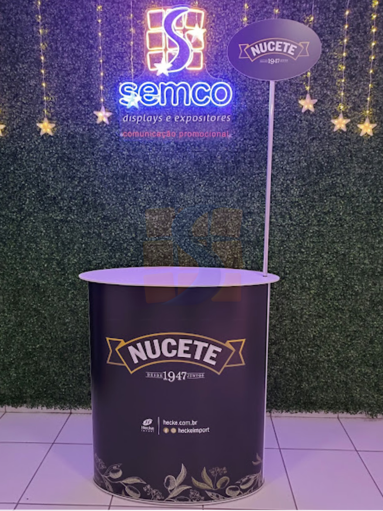 balcao degustacao desmontavel 8 semco displays sao paulo