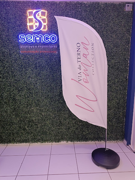 bandeirola propaganda 2 semco displays sao paulo