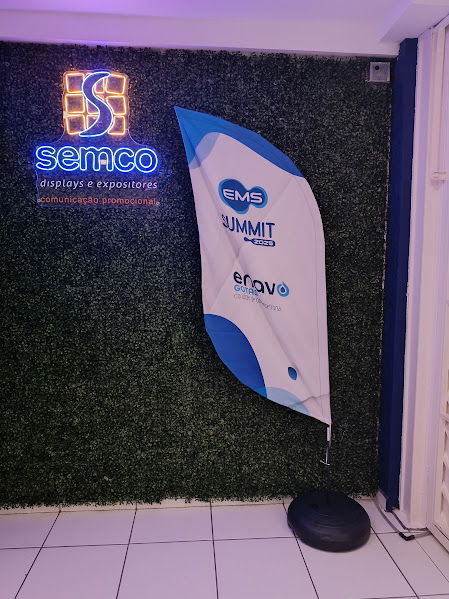 bandeirola propaganda 3 semco displays sao paulo