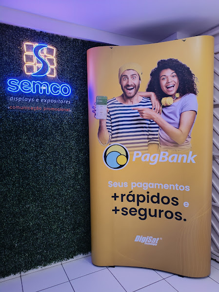 cartaz de promocao 5 semco displays sao paulo