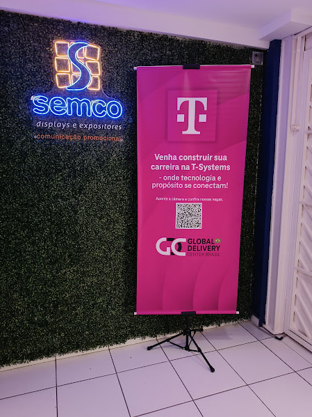 estrutura metalica para banner 2 semco displays sao paulo