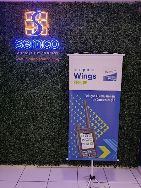 estrutura metalica para banner 3 semco displays sao paulo