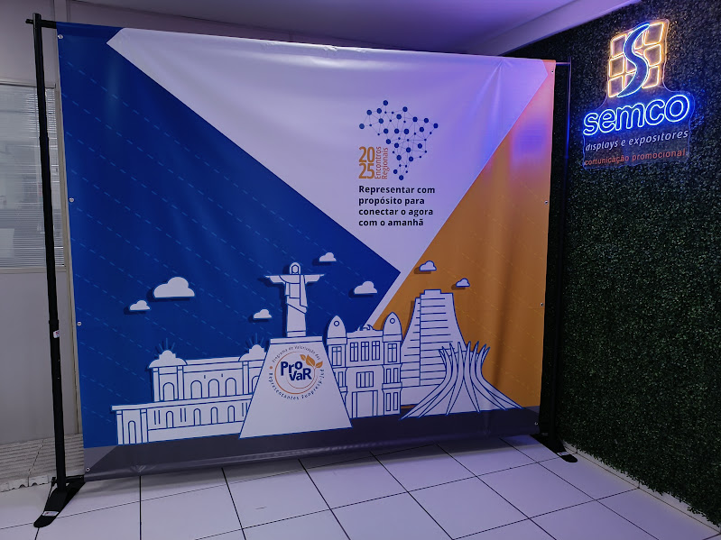 armacao para banner 6 semco displays sao paulo