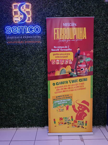 banner de vendas de produtos 7 semco displays sao paulo