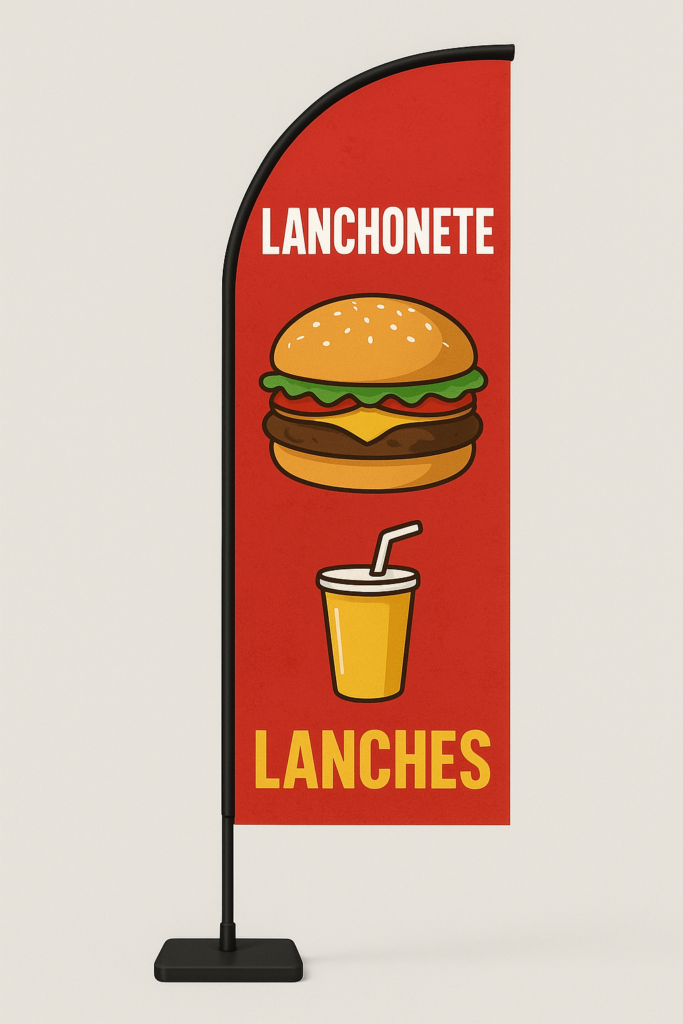 banners para lanchonete 3 semco displays sao paulo