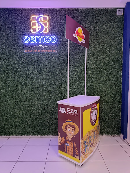 expositor de doces para balcao 3 semco displays sao paulo