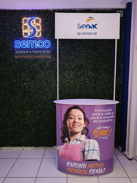 expositor de doces para balcao 6 semco displays sao paulo