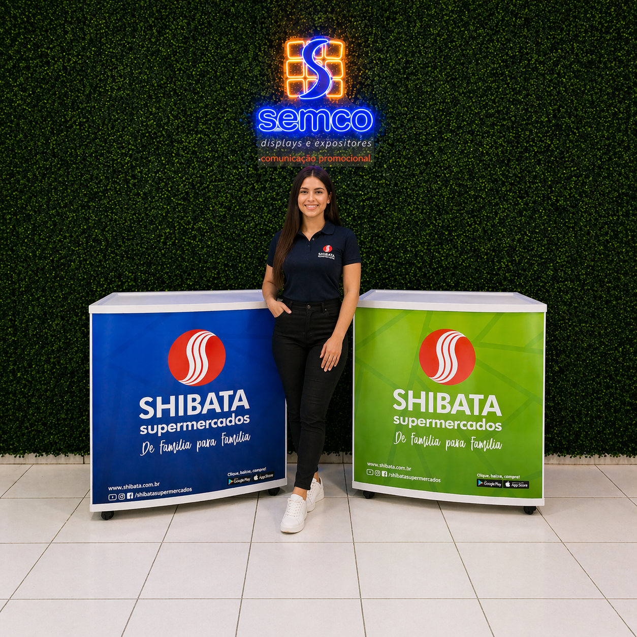 Balcão promocional São Paulo